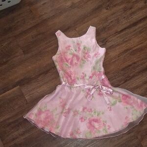 George Pink Floral Dress
